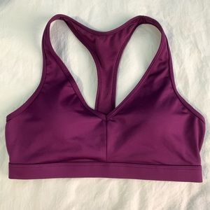 Victoria’s Secret Medium Purple T-Back Sports Bra